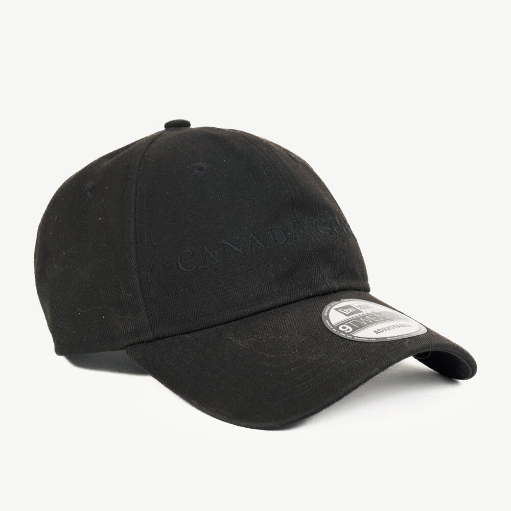 Canada Goose Wordmark Black Adjustable Cap